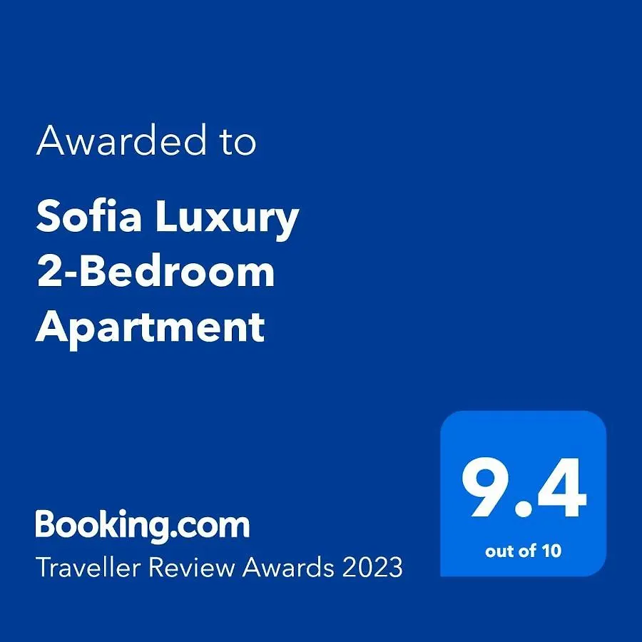Sofia Luxury 2-Bedroom Apartment